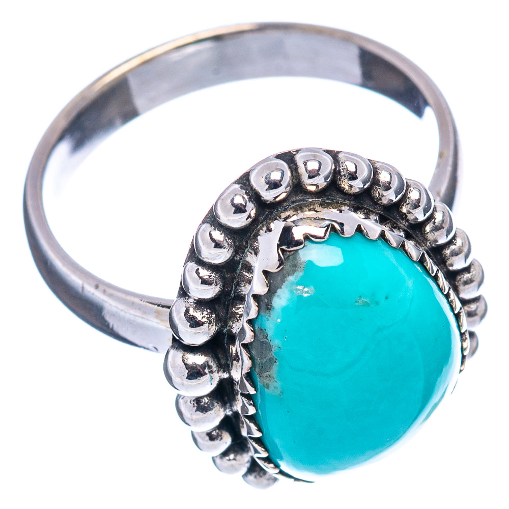 Rare Kingman Turquoise Ring Size 6.75 (.925 Sterling Silver)
