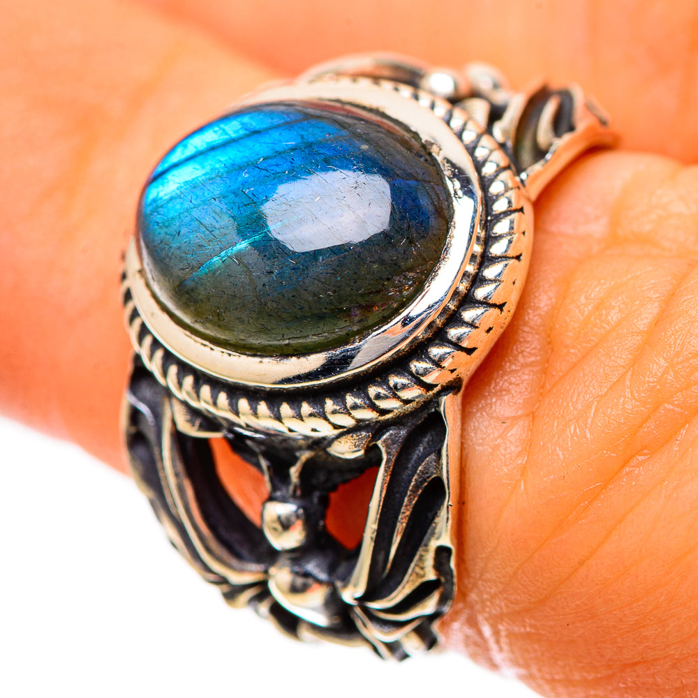 Labradorite 925 Sterling Silver Ring Size 6.25 (925 Sterling Silver) RING139333