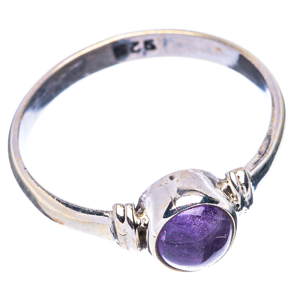 Amethyst Dainty Ring Size 8 (925 Sterling Silver) R5755