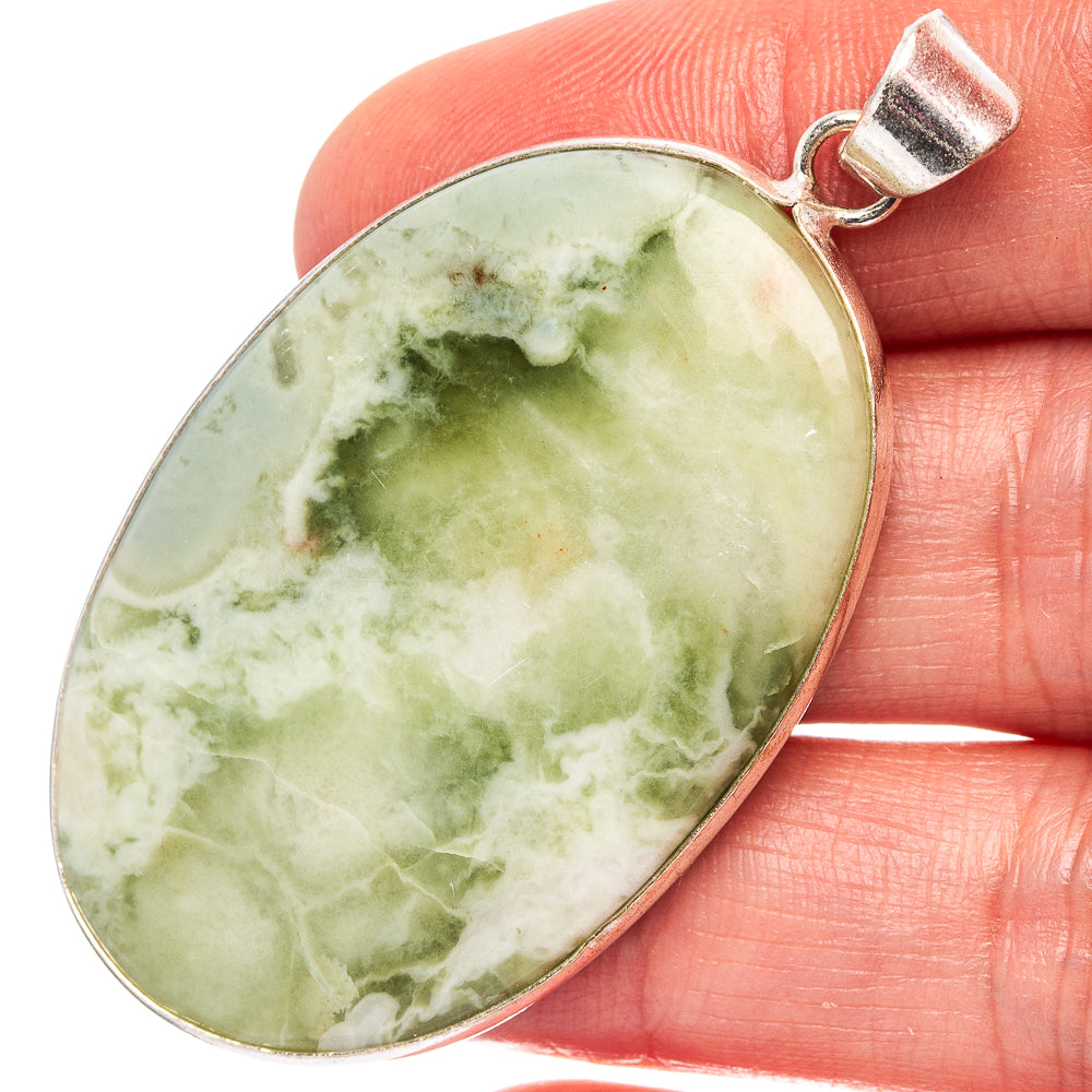 Serpentine Pendant 2 1/8" (Silver Plated)