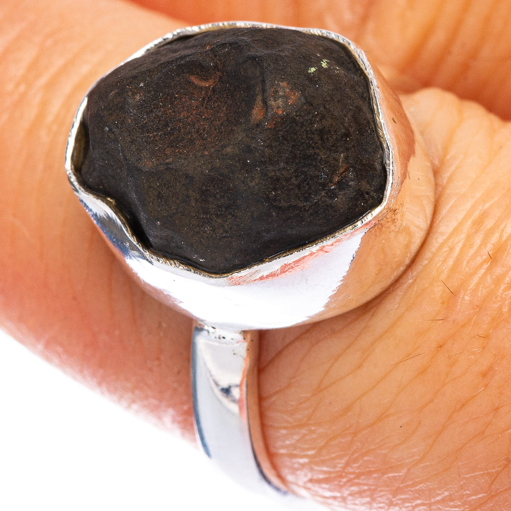 Tektite Ring Size 7.25 (925 Sterling Silver) R146729