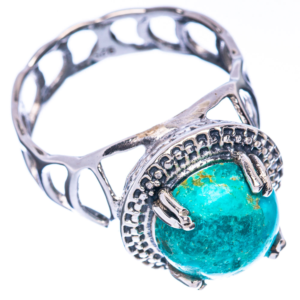 Rare Arizona Turquoise Ring Size 8.75 (925 Sterling Silver) R2862