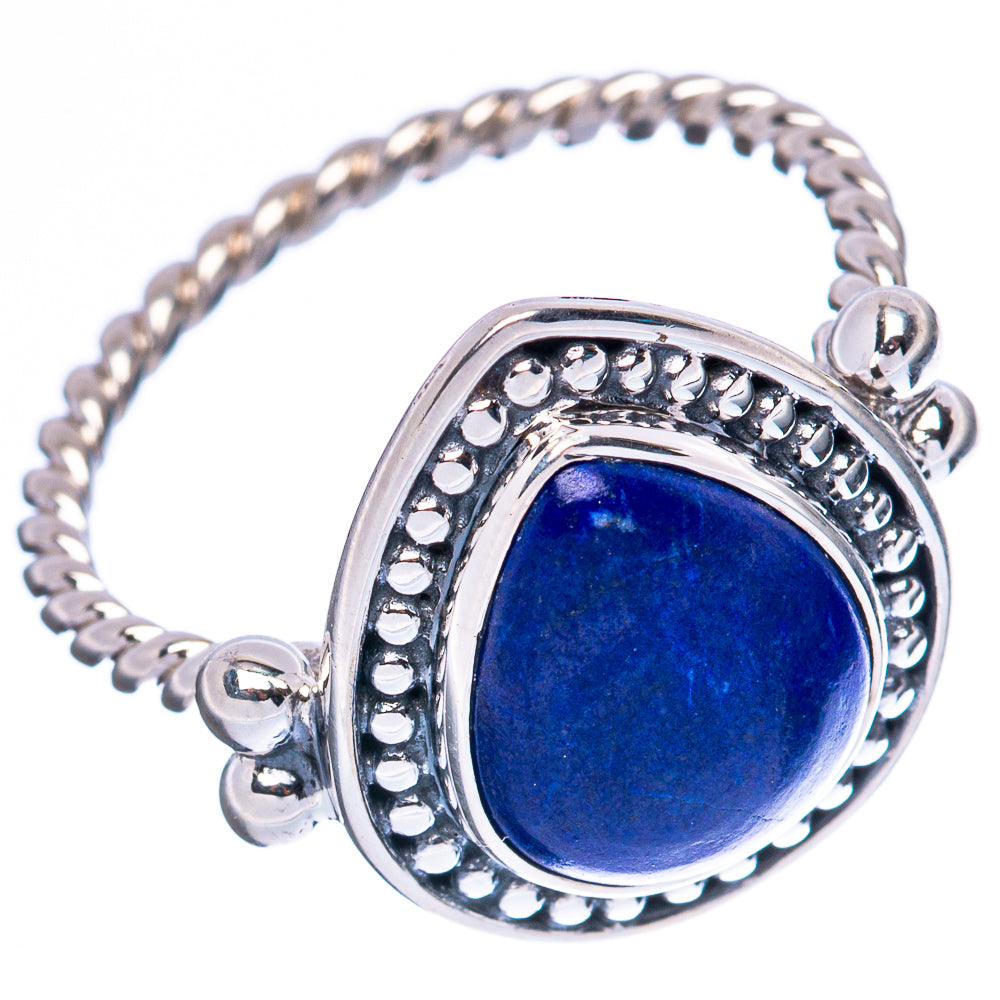 Premium Lapis Lazuli 925 Sterling Silver Ring Size 8.75 Ana Co R3609
