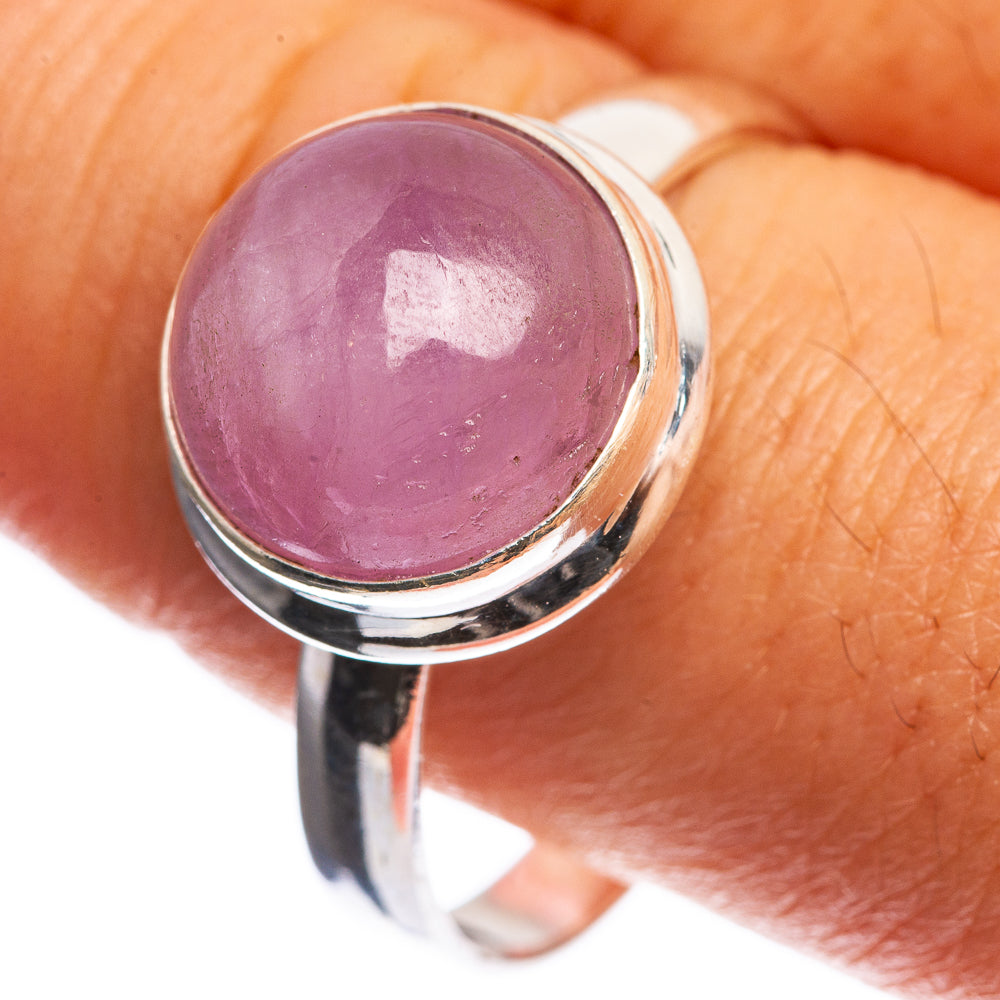 Kunzite 925 Sterling Silver Ring Size 11.5