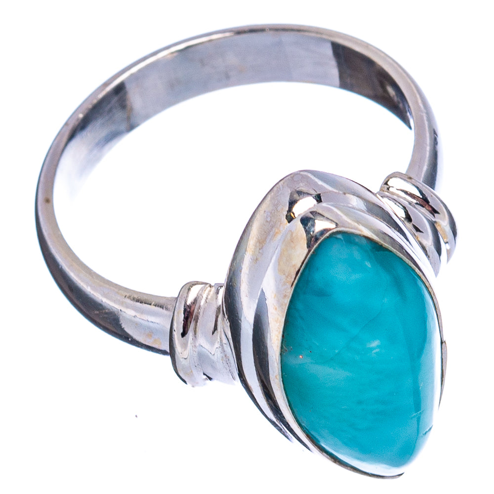 Rare Larimar Ring Size 5.75 (.925 Sterling Silver)