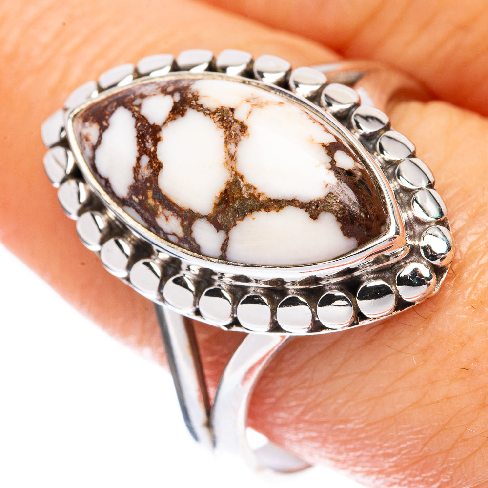 Wild Horse Jasper Ring Size 9.75 (925 Sterling Silver) R1932