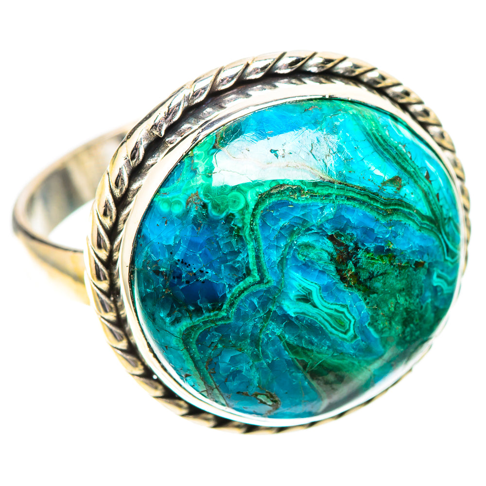 Chrysocolla Ring Size 9.5 (925 Sterling Silver) RING138787