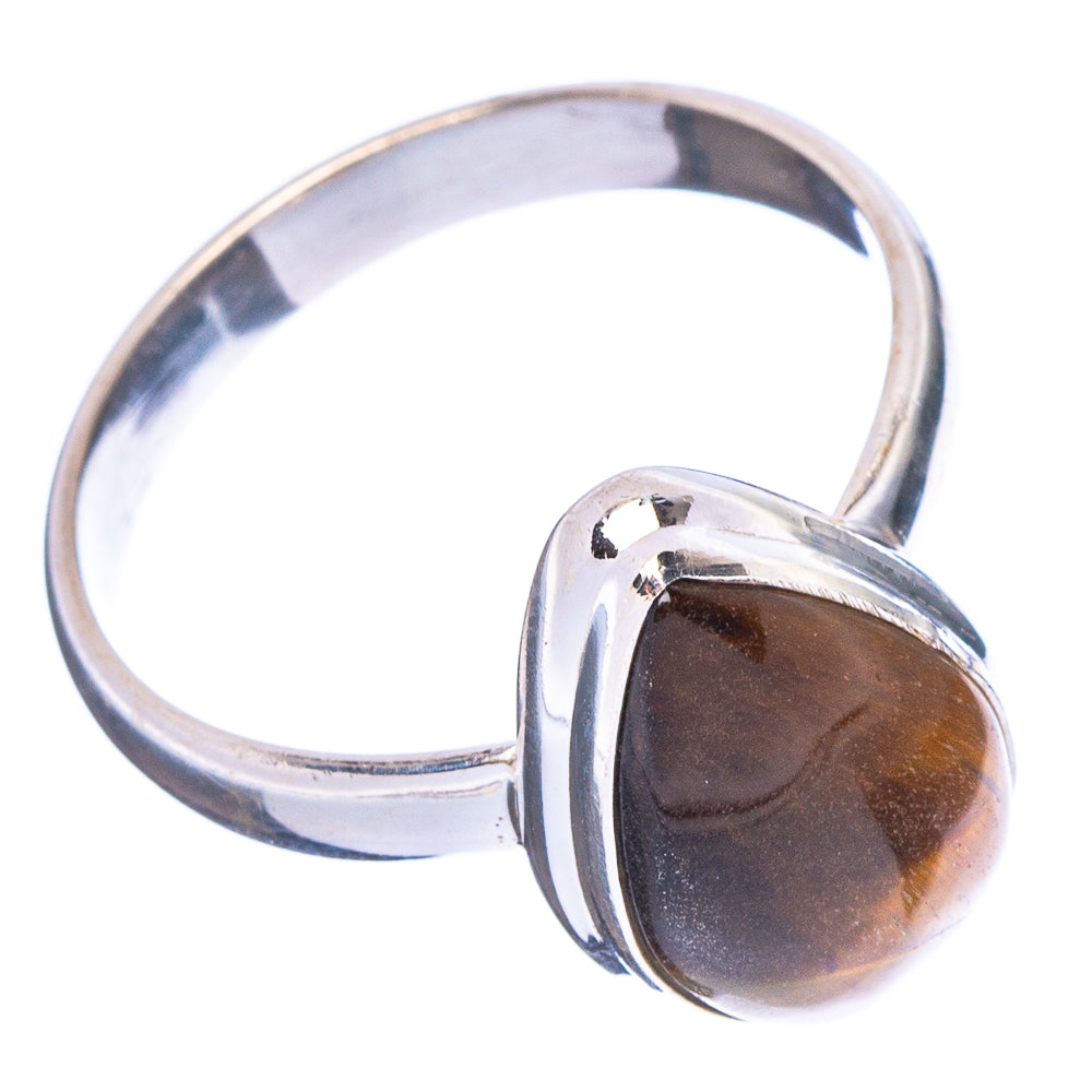 Tiger Eye Ring Size 9.75 (.925 Sterling Silver)