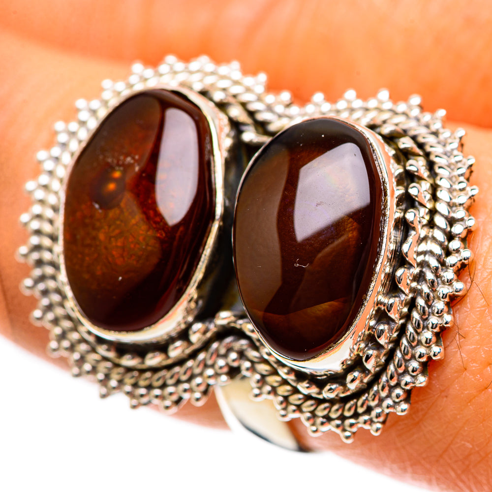 Mexican Fire Agate Ring Size 7.25 (925 Sterling Silver) RING139262