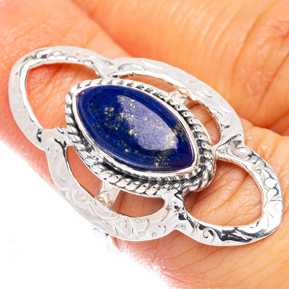 Premium Lapis Lazuli Ring Size 5.75 (925 Sterling Silver) R1831