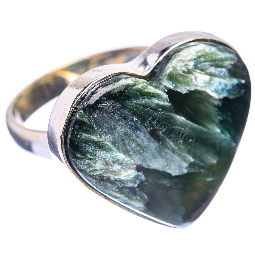 Seraphinite Ring Size 9.25 (925 Sterling Silver) R140483