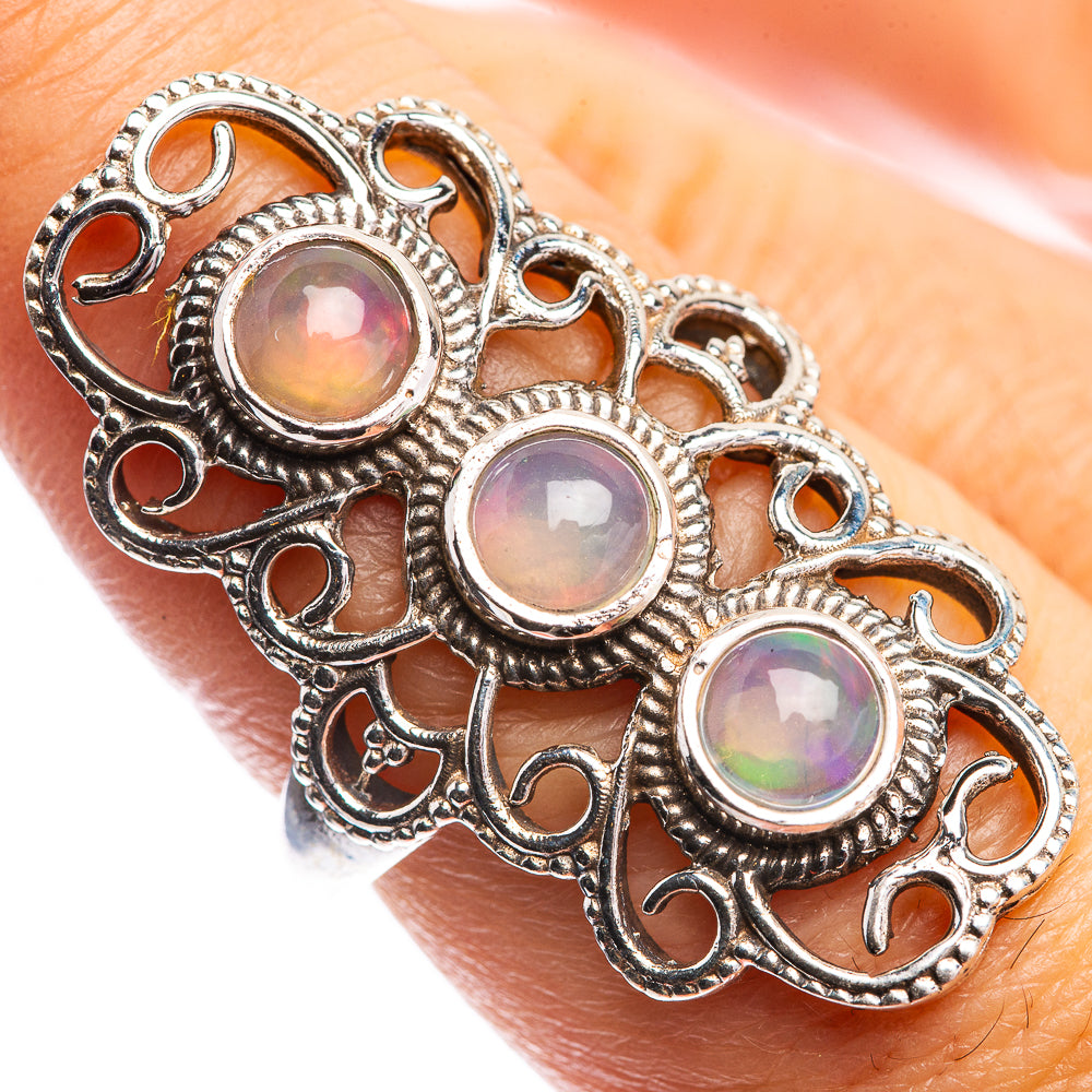 Ethiopian Opal Ring Size 7 (925 Sterling Silver) RING143397