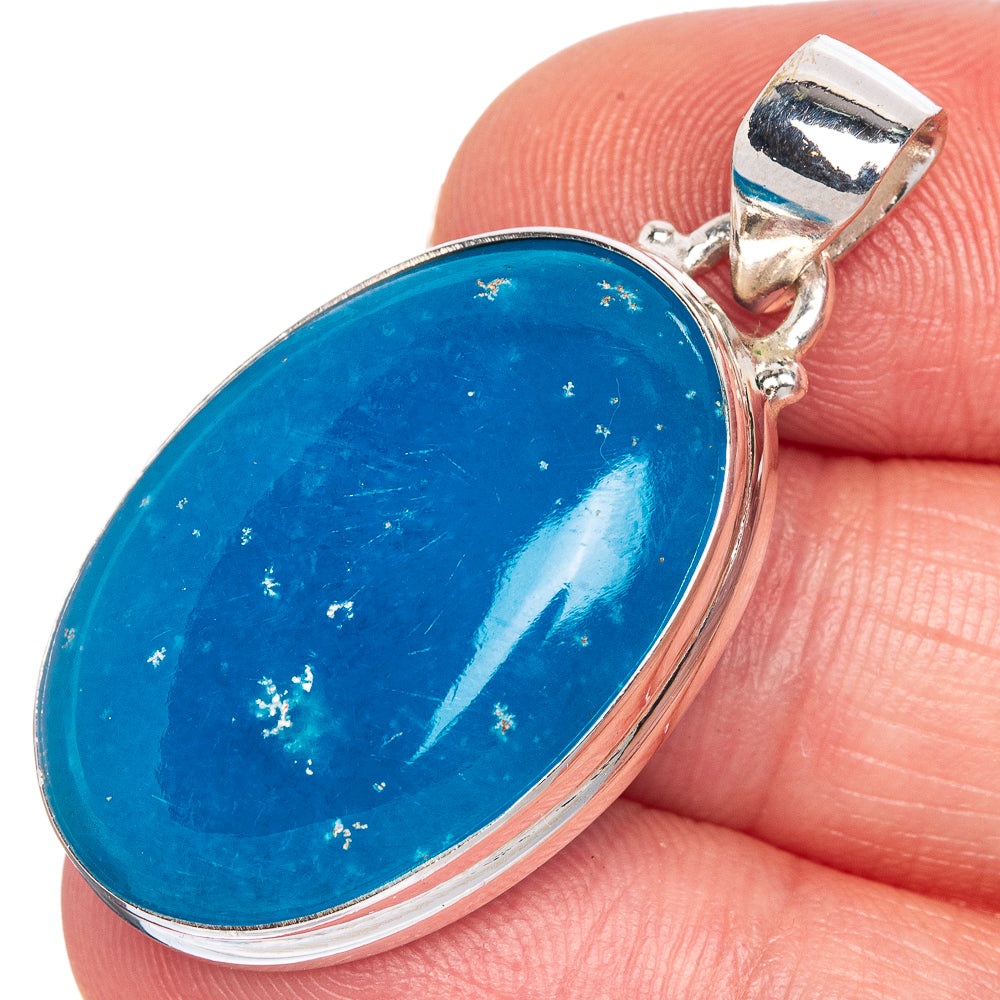 Rare Smithsonite Pendant 1 1/2" (925 Sterling Silver) P40709