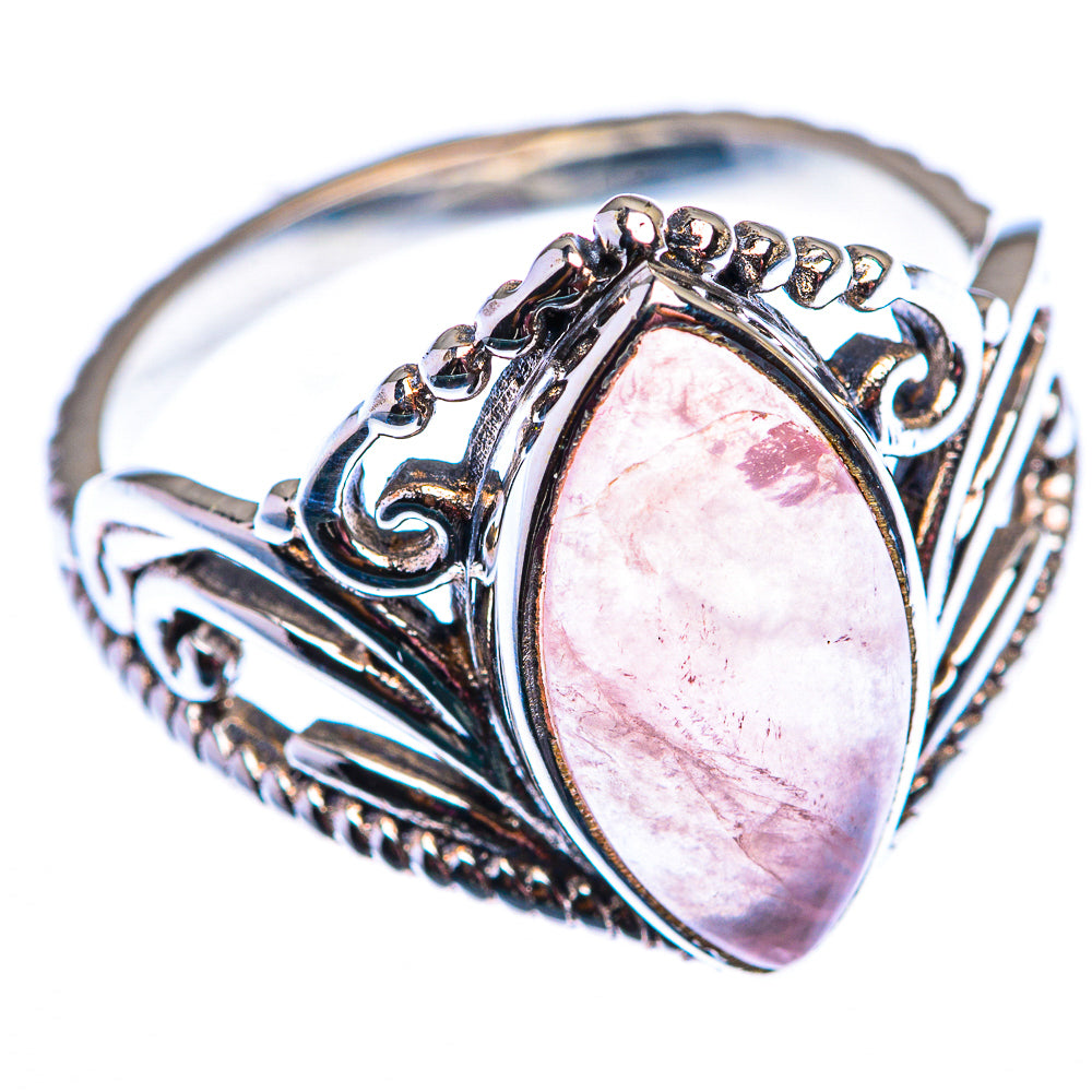 Rose Quartz Ring Size 10 (925 Sterling Silver) RING140125