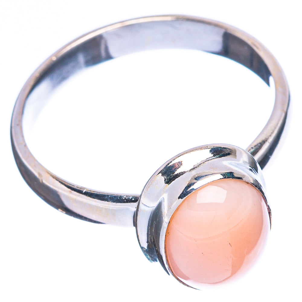 Pink Opal Ring Size 8 (925 Sterling Silver) R5040