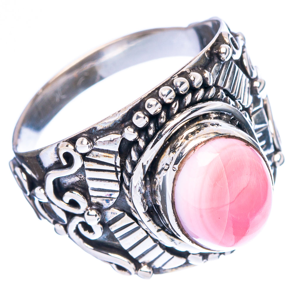 Queen Conch ShellRing Size 8 (925 Sterling Silver) R4689