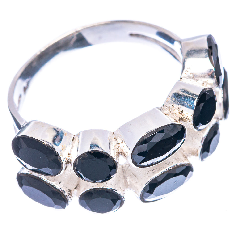 Black Onyx 925 Sterling Silver Ring Size 6.5 (925 Sterling Silver) R5440