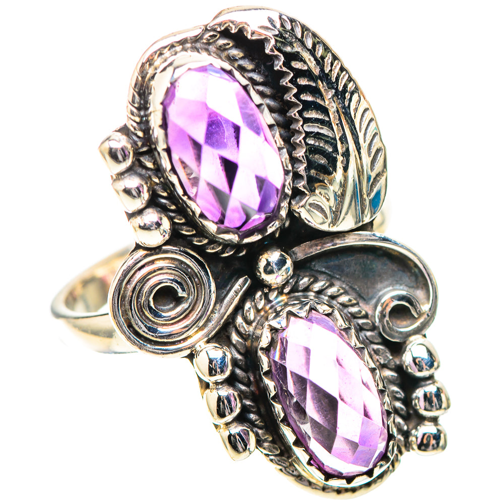 Amethyst Ring Size 7.5 (925 Sterling Silver) RING138806