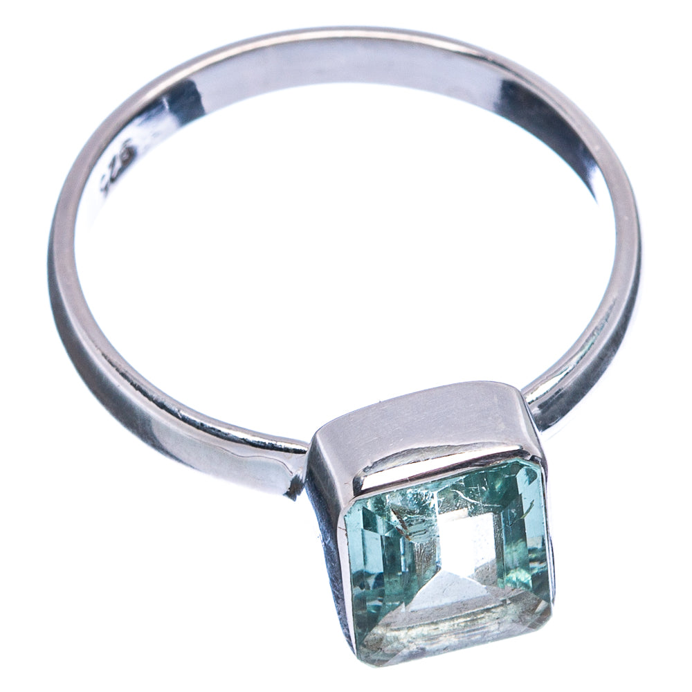 Aquamarine Ring Size 8 (.925 Sterling Silver)