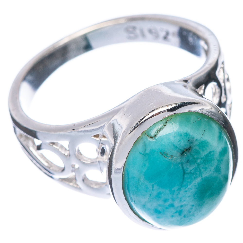 Larimar Dainty Ring Size 6 (925 Sterling Silver) R145817
