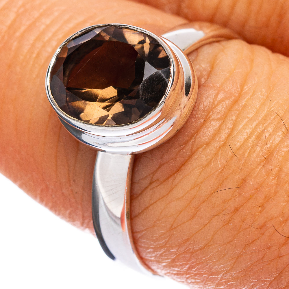 Smoky Quartz Ring Size 8 (925 Sterling Silver) R146410