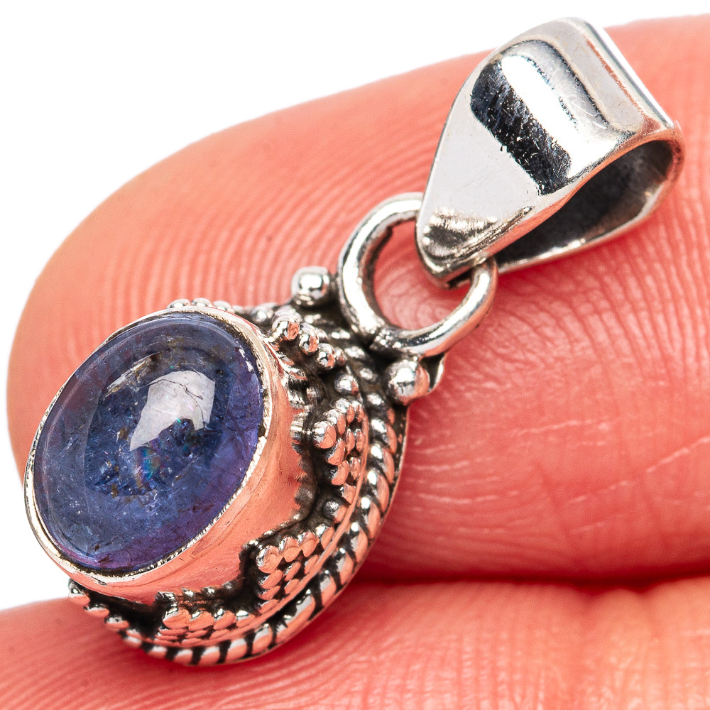 Rare  Tanzanite Pendants 7/8" (925 Sterling Silver) P42330