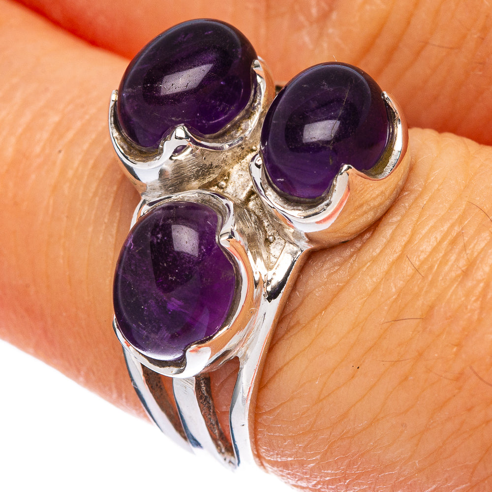 Amethyst Ring Size 7 (925 Sterling Silver) R146357