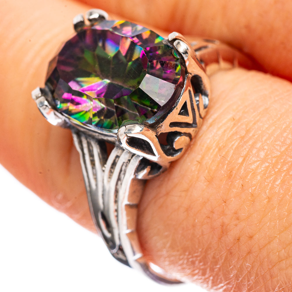 Mystic Topaz Ring Size 9.25 (925 Sterling Silver) R3193