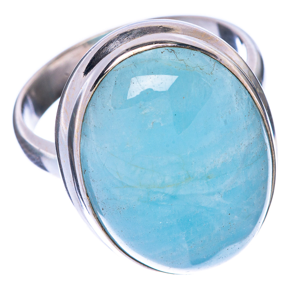 Aquamarine Ring Size 8 (925 Sterling Silver) R1437