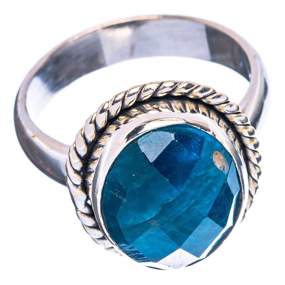 Rare Apatite Ring Size 5 (925 Sterling Silver) R5069