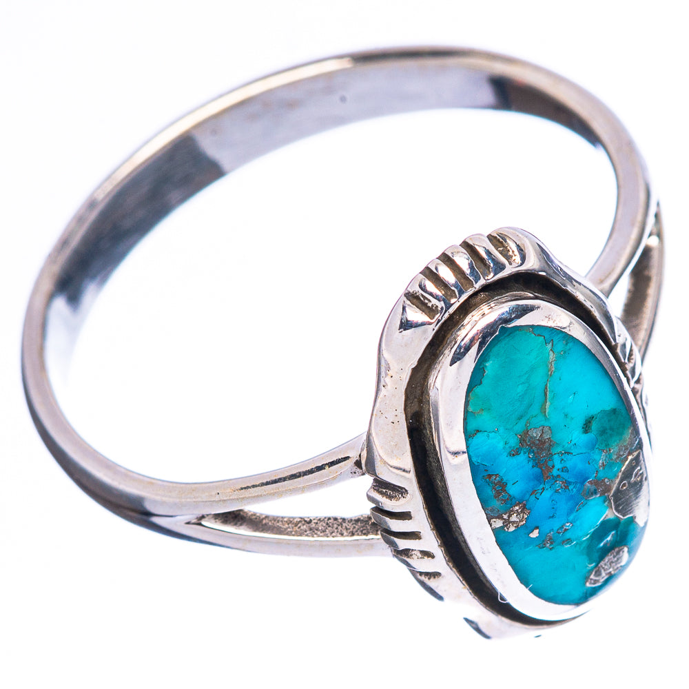 Rare Arizona Turquoise Ring Size 9.5 (925 Sterling Silver) R4462