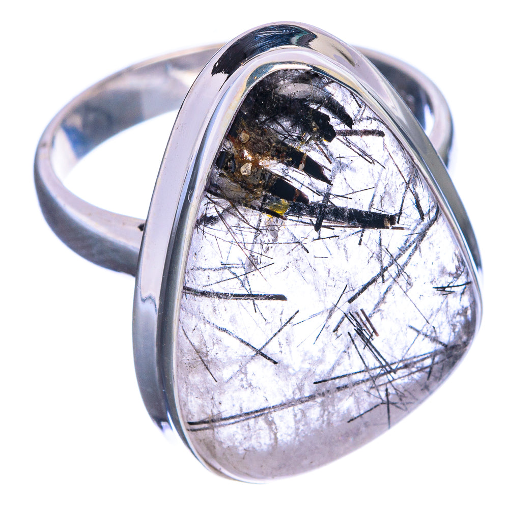 Tourmalinated Quartz Ring Size 9 (925 Sterling Silver) R144273