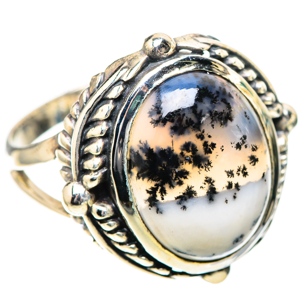 Dendritic Opal Ring Size 10 (925 Sterling Silver) RING139186