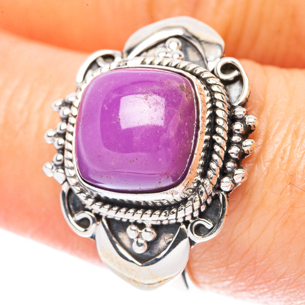 Phosphosiderite Ring Size 7.75 (925 Sterling Silver) R4023