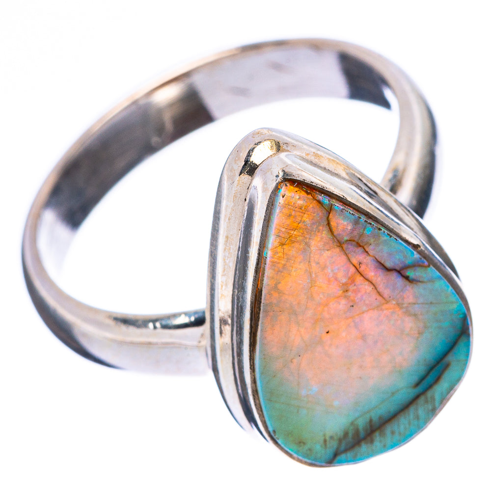 Rare Sterling Opal Ring Size 7 (925 Sterling Silver) R4359