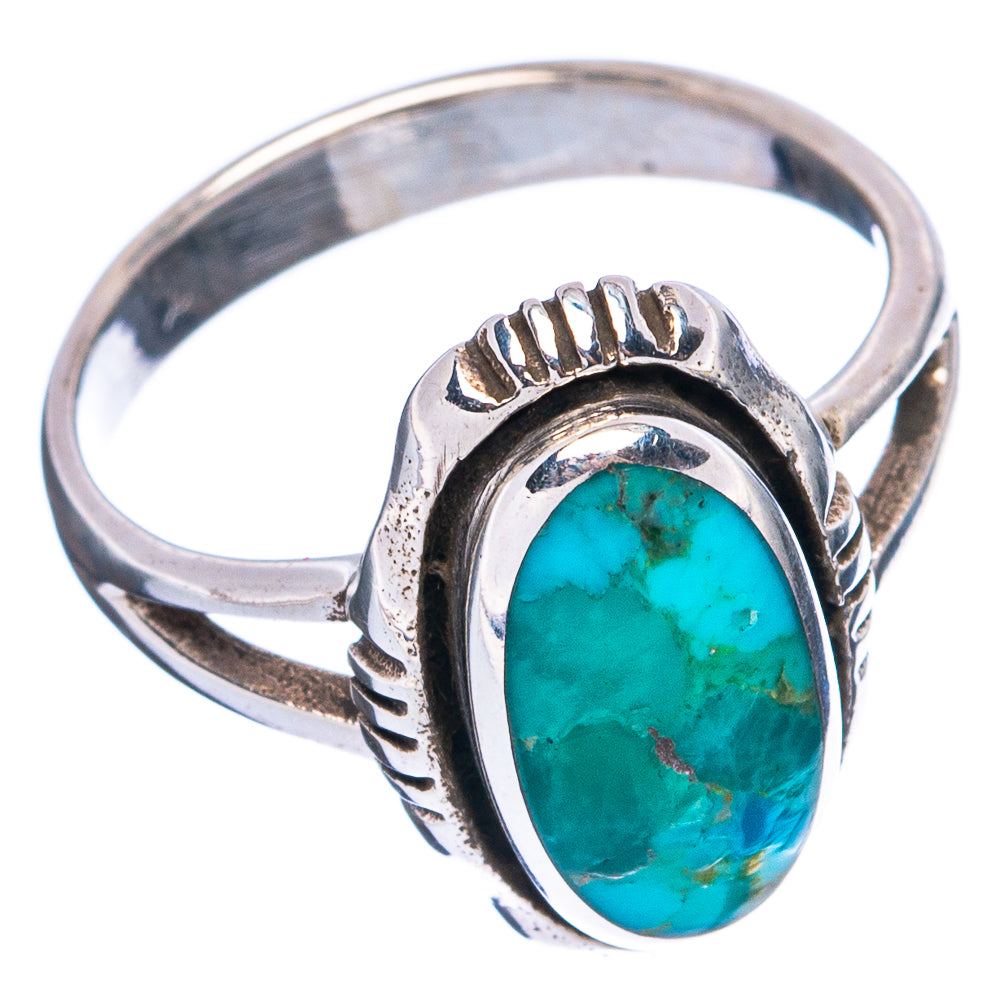 Rare Arizona Turquoise Ring Size 5.5 (925 Sterling Silver) R4950