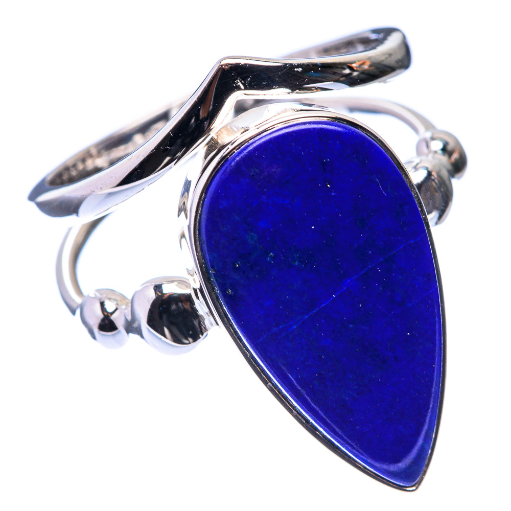 Premium Lapis Lazuli Ring Size 8 (925 Sterling Silver) R141759