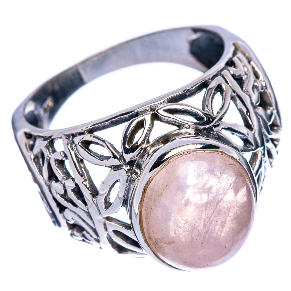Rose Quartz Ring Size 7.75 (925 Sterling Silver) R146414