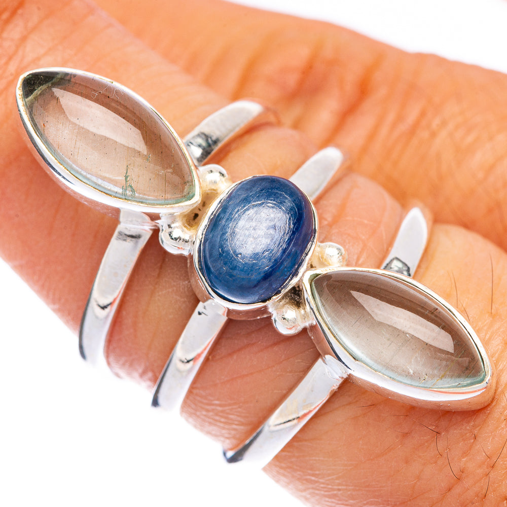 Kyanite, Aquamarine Ring Size 6.75 (925 Sterling Silver) R144641