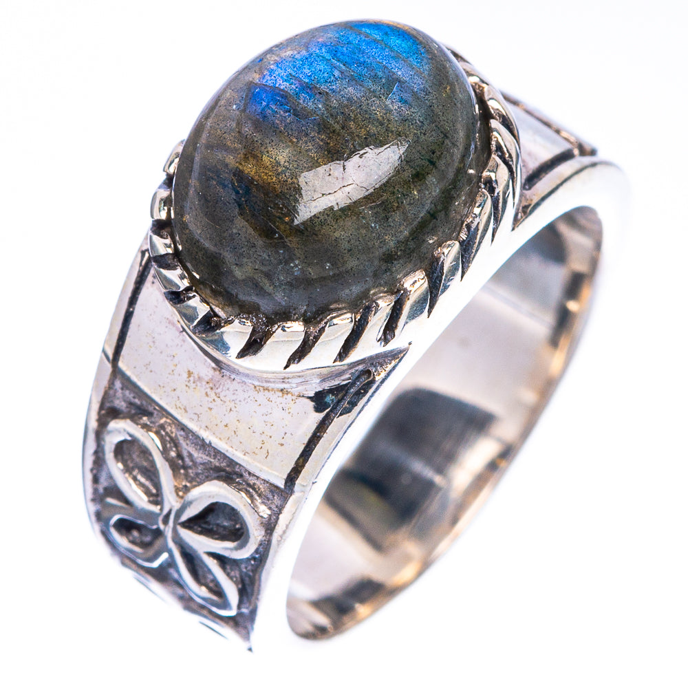 Labradorite Ring Size 5.75 (925 Sterling Silver) R1227