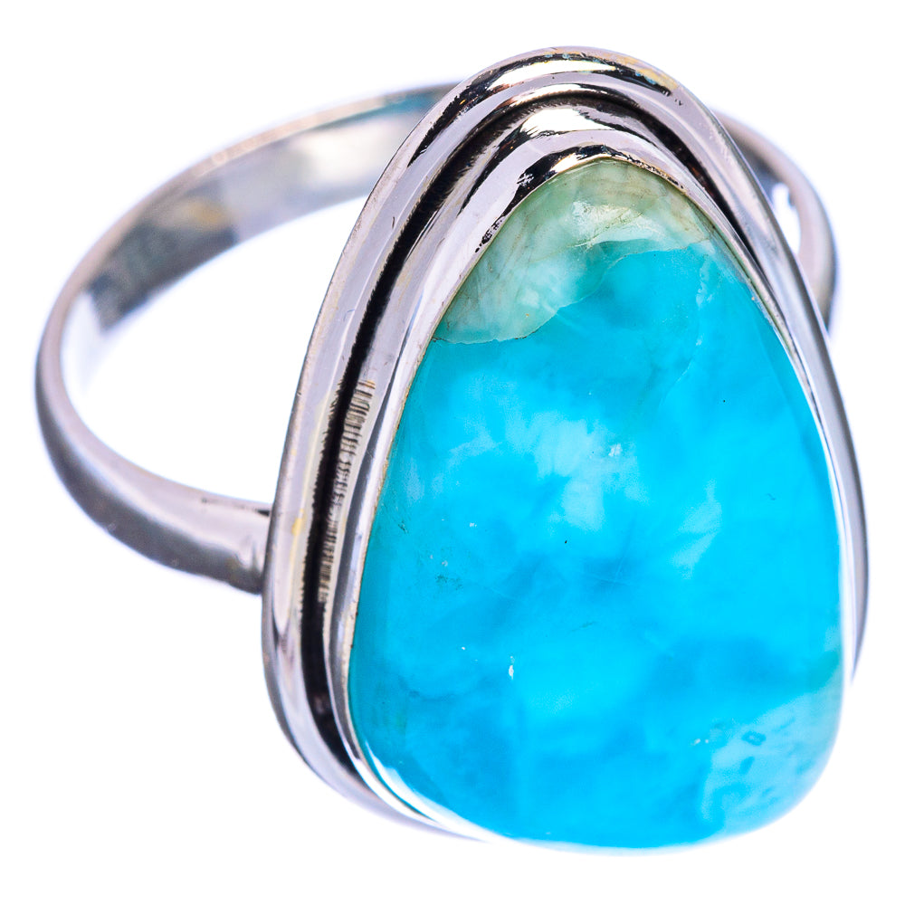 Larimar Ring Size 12 (925 Sterling Silver) R144256