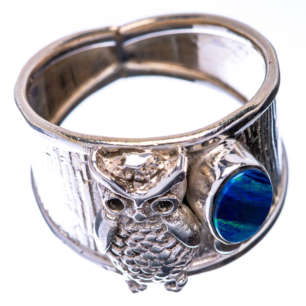 Doublet Fire Opal Ring Size 7 (925 Sterling Silver) R145112