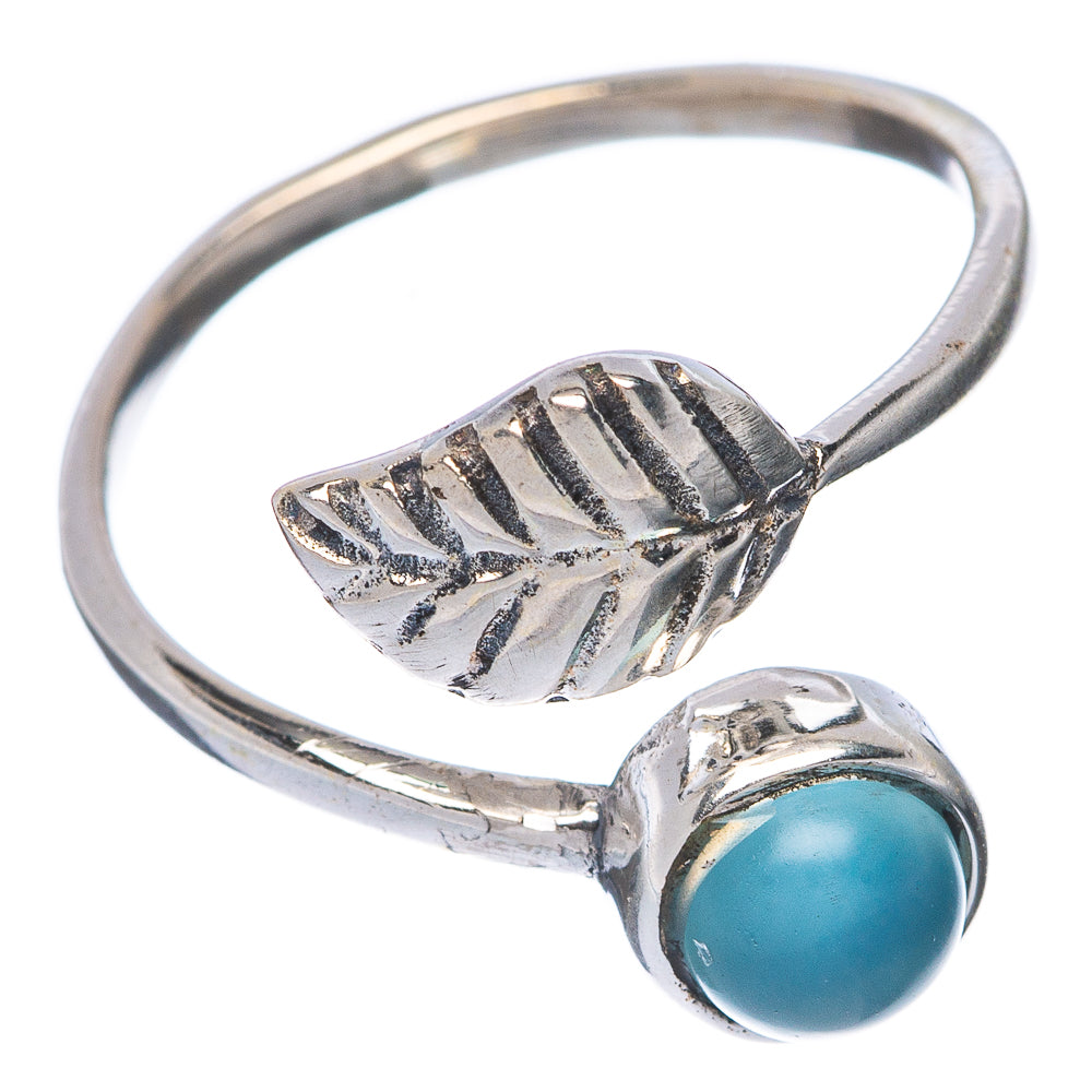 Aqua Chalcedony Dainty Ring Size 6 (925 Sterling Silver) R145815