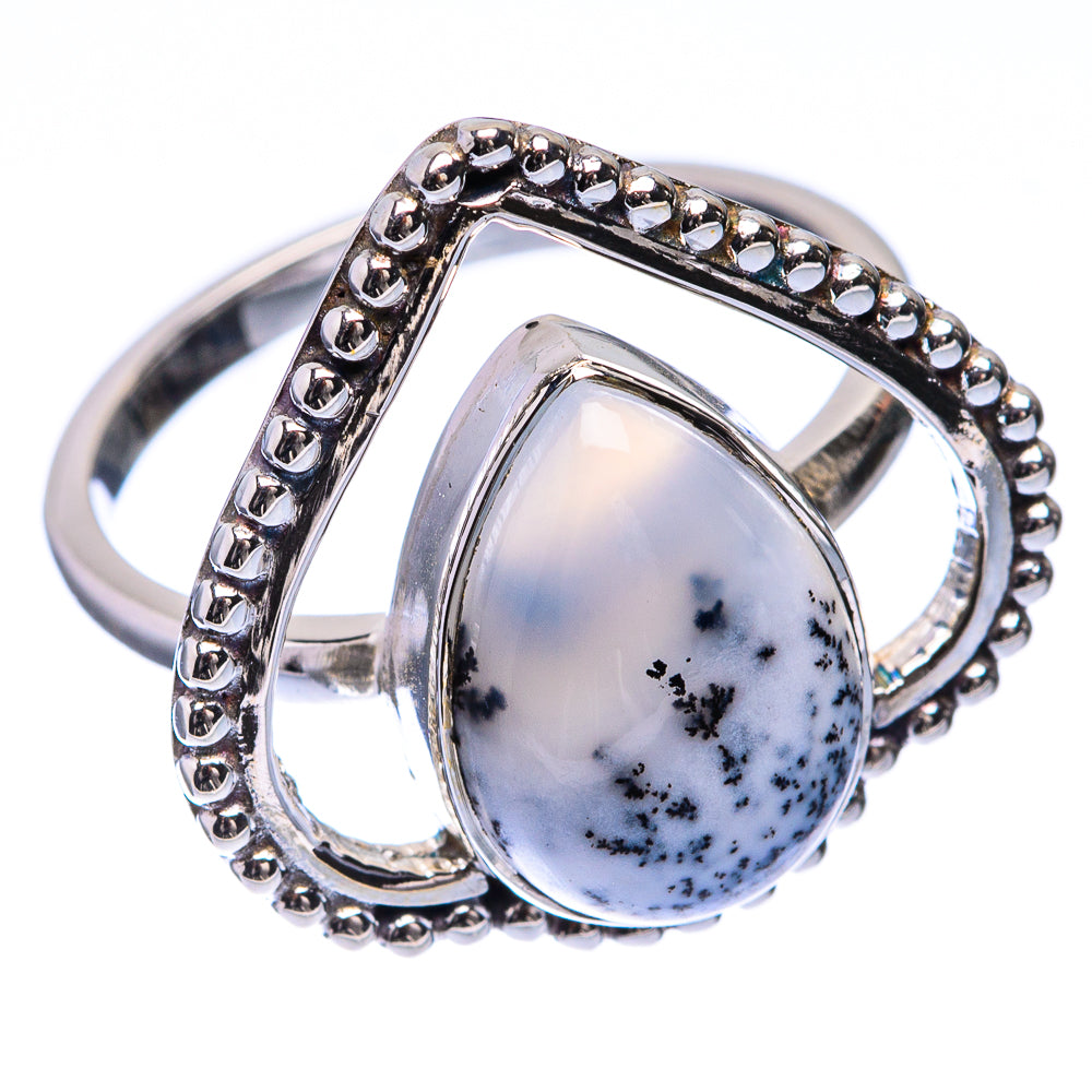 Premium Dendritic Opal Ring Size 7.25 (925 Sterling Silver) R141892