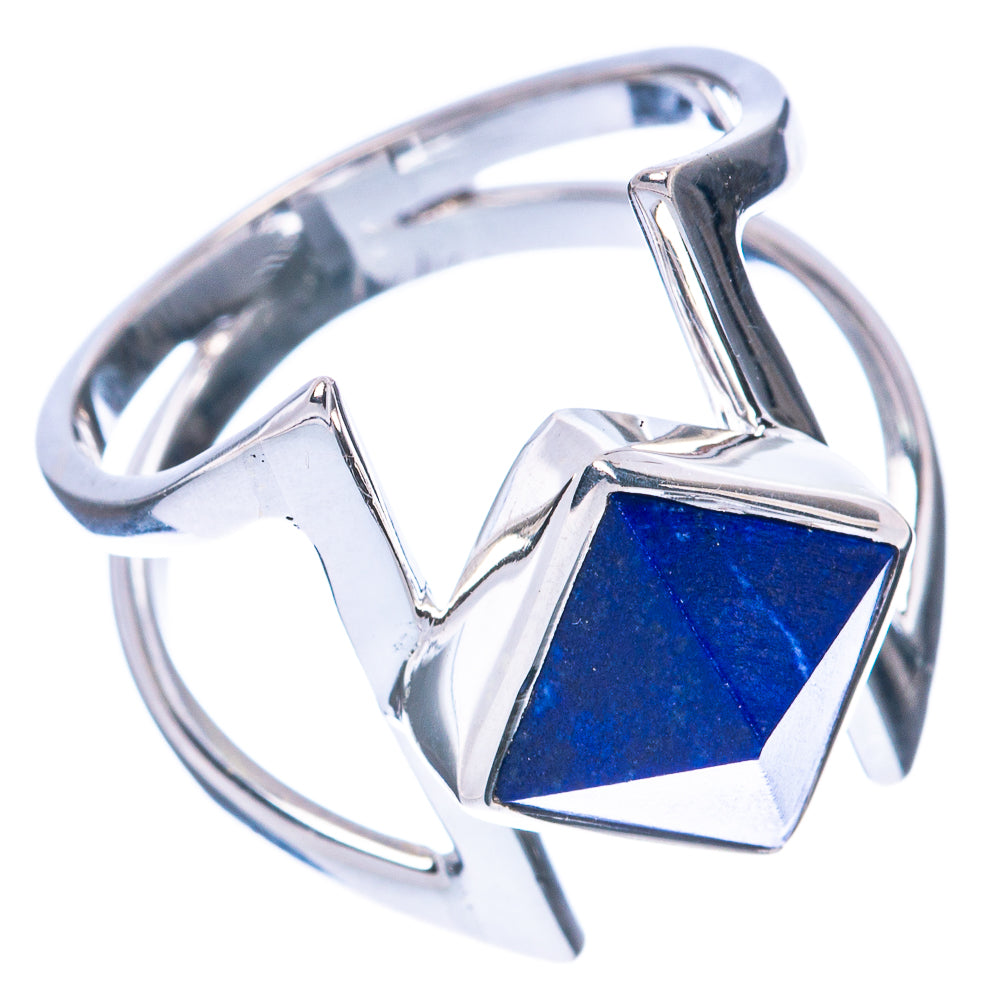Premium Lapis Lazuli 925 Sterling Silver Ring Size 7 (925 Sterling Silver) R2713