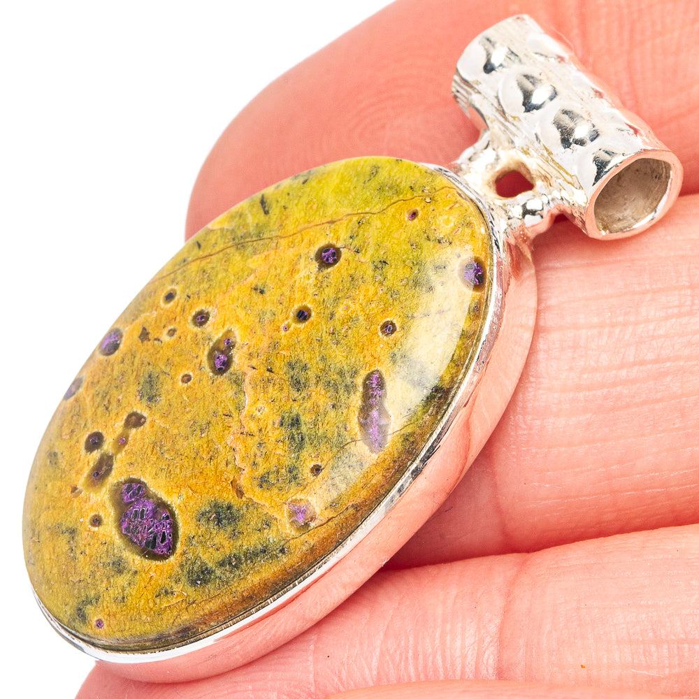Atlantisite Pendant 1 3/8" (925 Sterling Silver) P44033