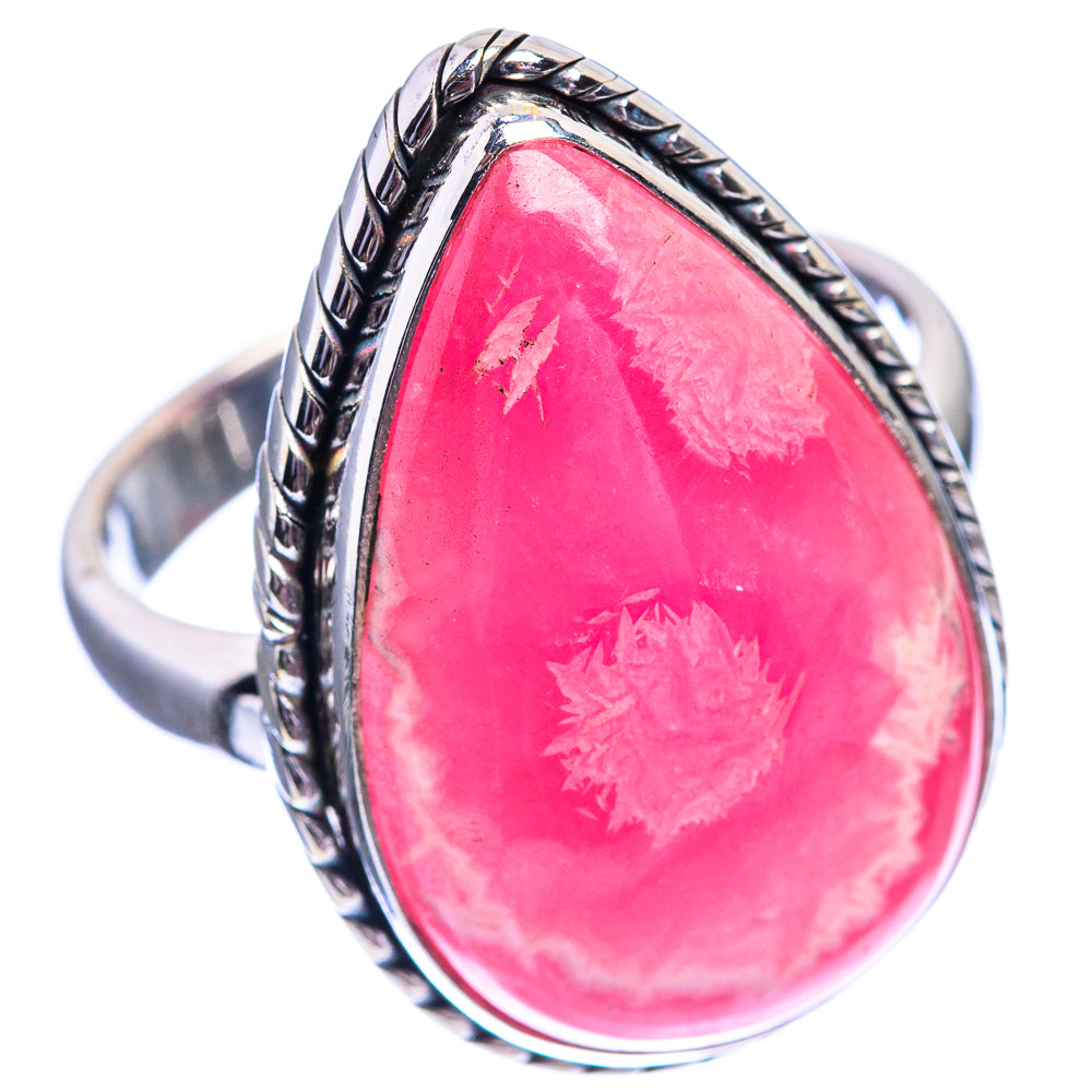Rhodochrosite Ring Size 10.25 (925 Sterling Silver) R142062