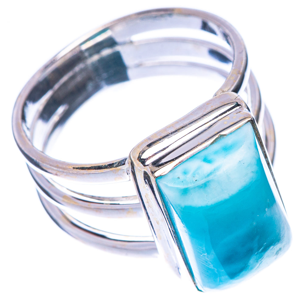 Larimar Ring Size 5.25 (925 Sterling Silver) R1731