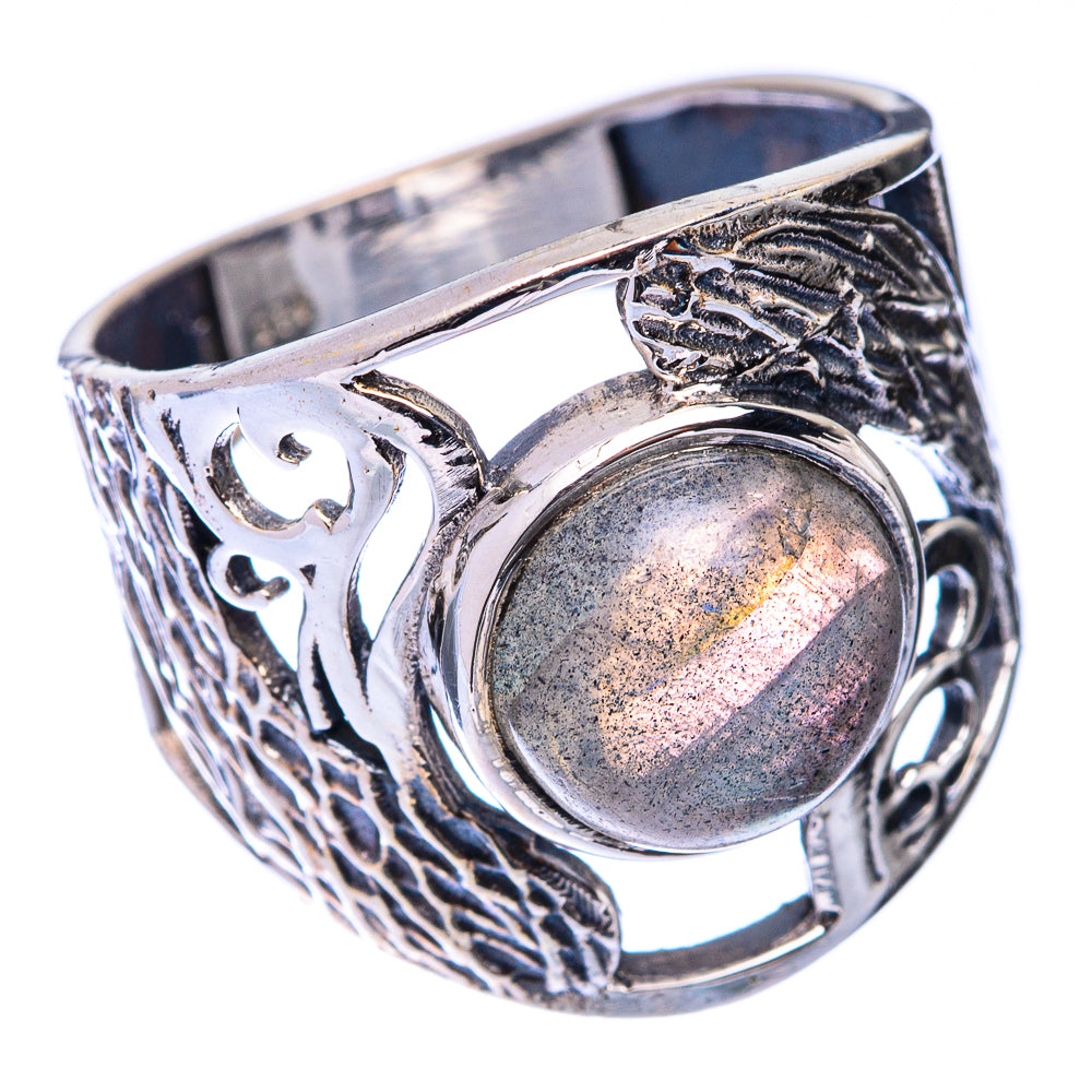 Labradorite Ring Size 7 (925 Sterling Silver) R141107