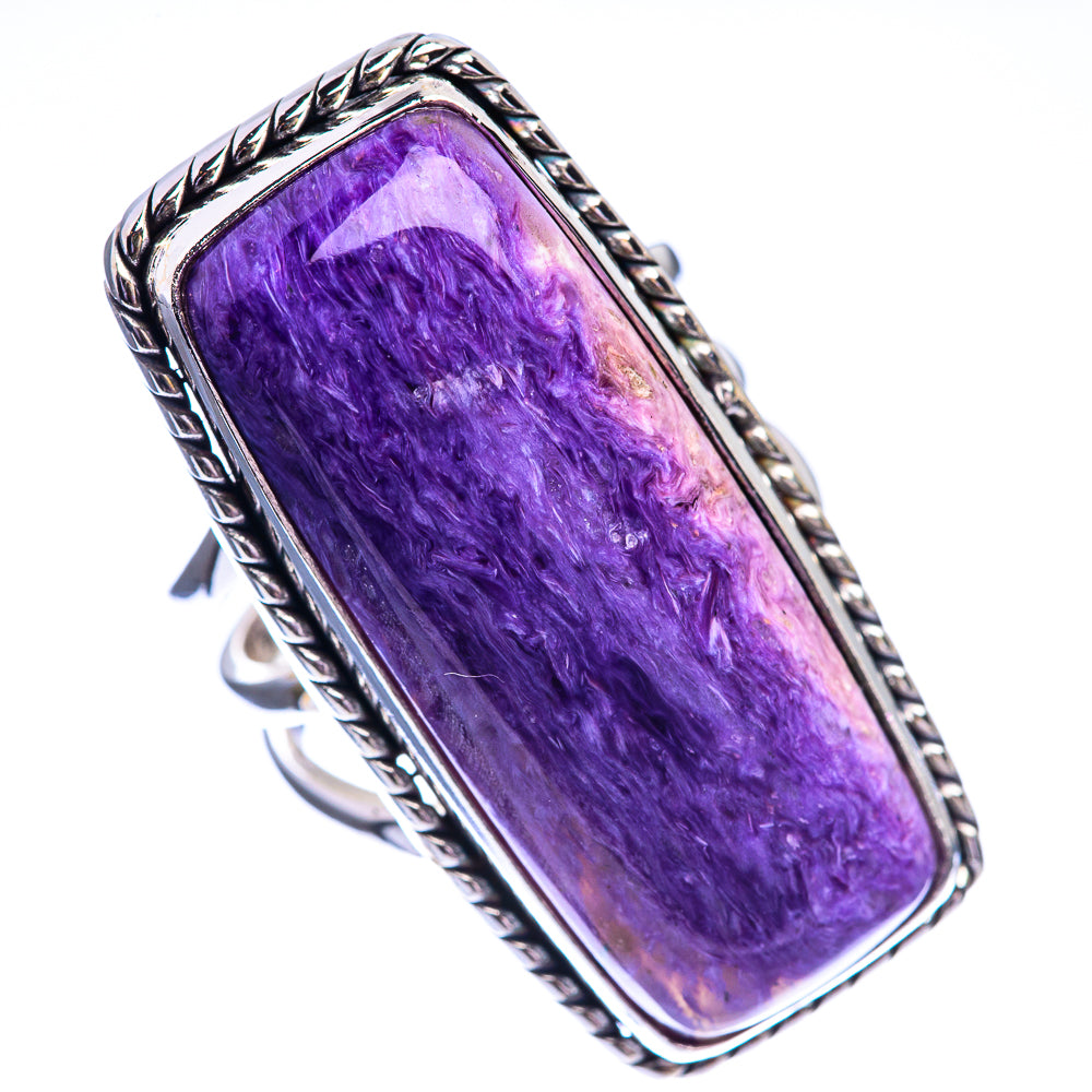 Charoite Ring Size 6.75 (925 Sterling Silver) R142041